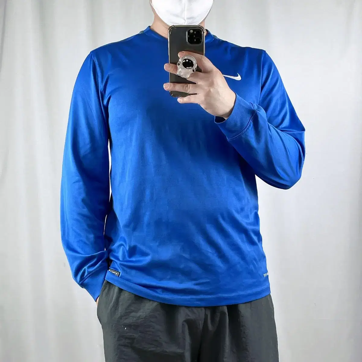 Nike bloo Dry Fit Functional Long Sleeve T-Shirt M .240321