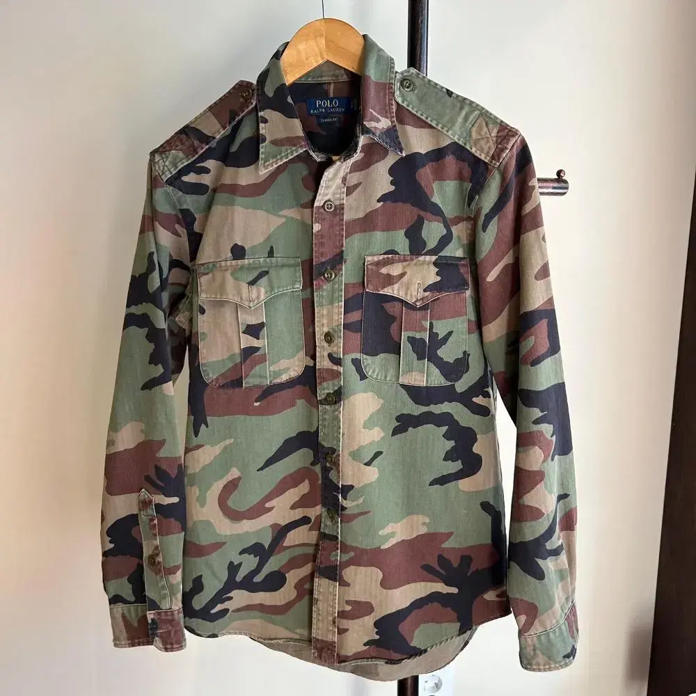 Free shipping 10979 - Polo Ralph Lauren Camo Shirt Jacket