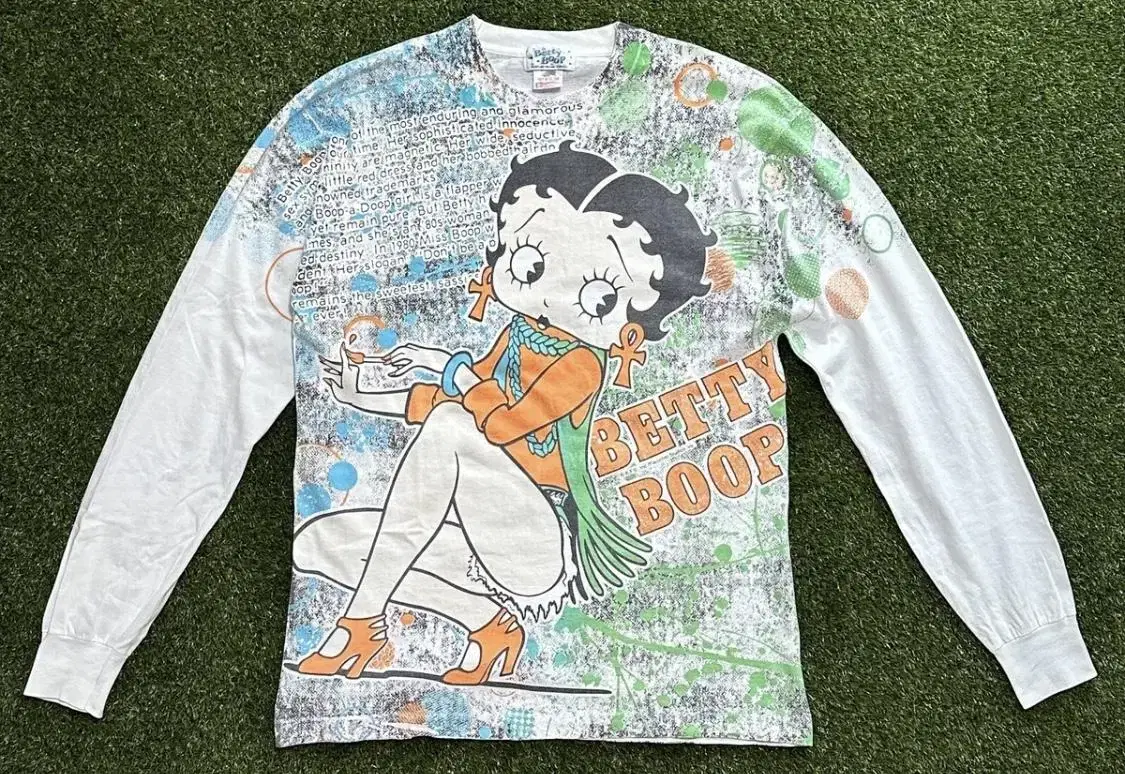 90s Vintage Betty Boop Long Sleeve