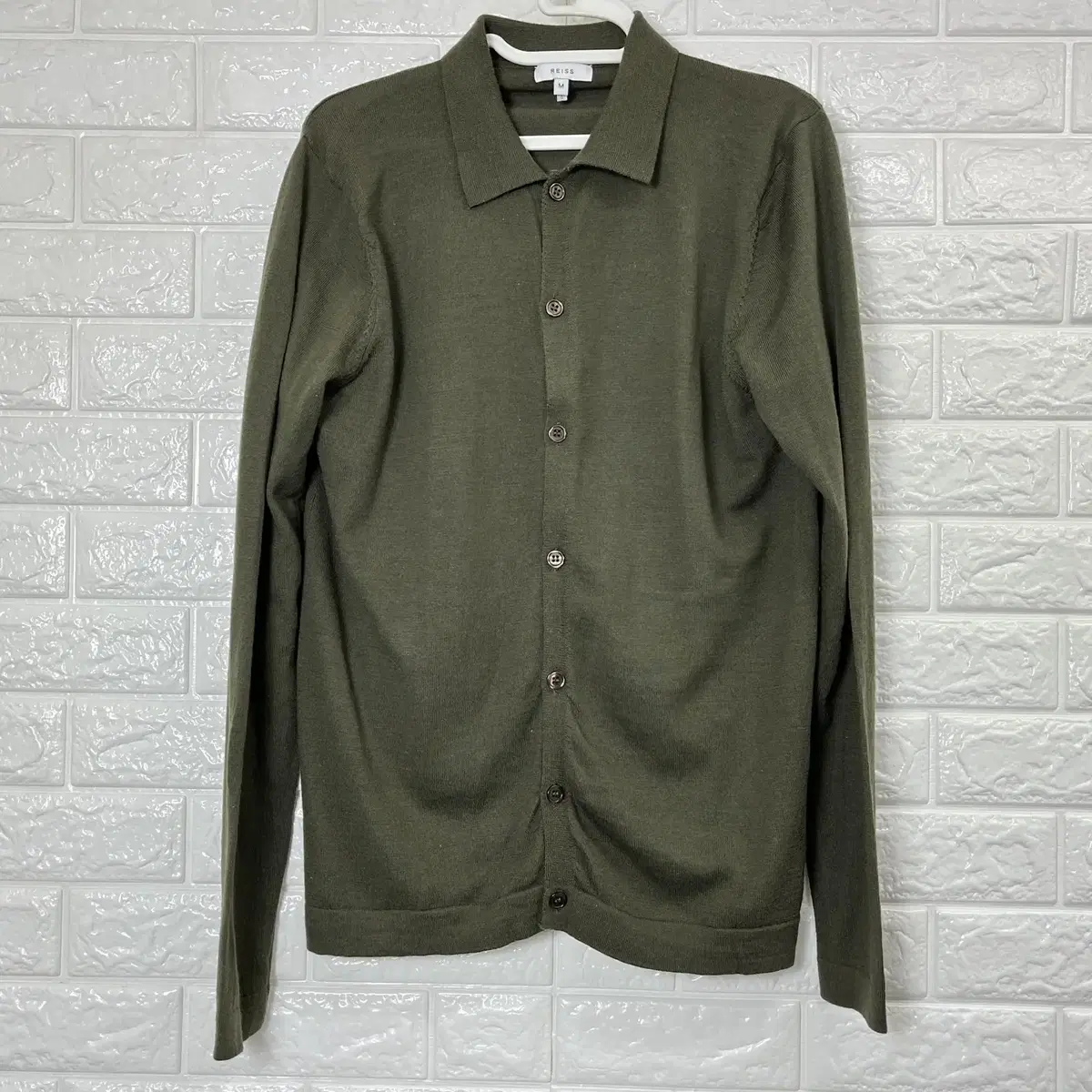 REISS Reece long-sleeved shirtknit M