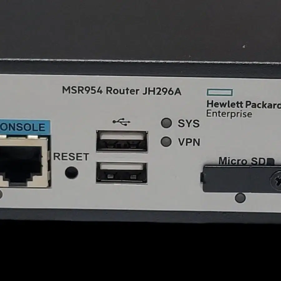 라우터 HP MSR954 1GbE SFP