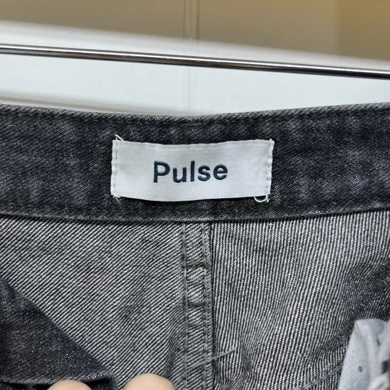 2 사이즈 PULSE 사이드라인 빈티지 워싱 팬츠 데님팬츠