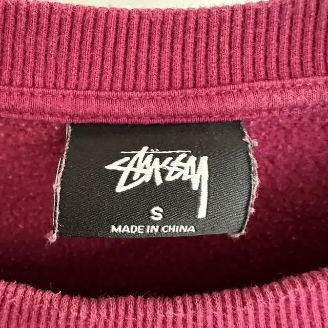 스투시 stussy 로고 여성 스웻셔츠