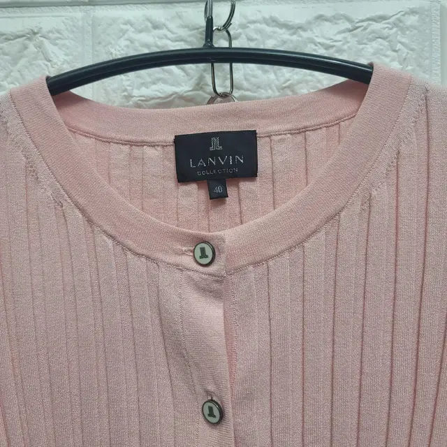 40-(LANVIN)랑방 골지 가디건