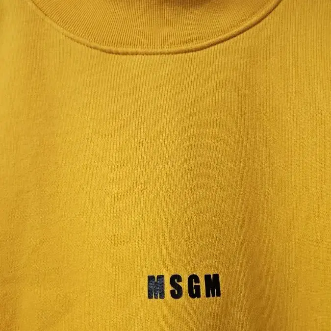 msgm  기모 롱 맨투맨 티