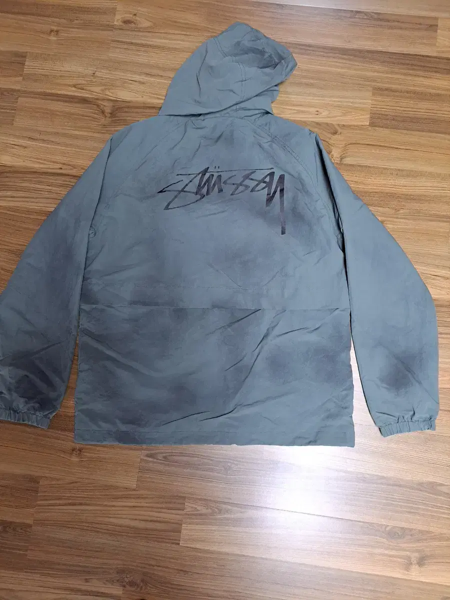 (New) Stussy Wave Dyed Jacket Grey size M