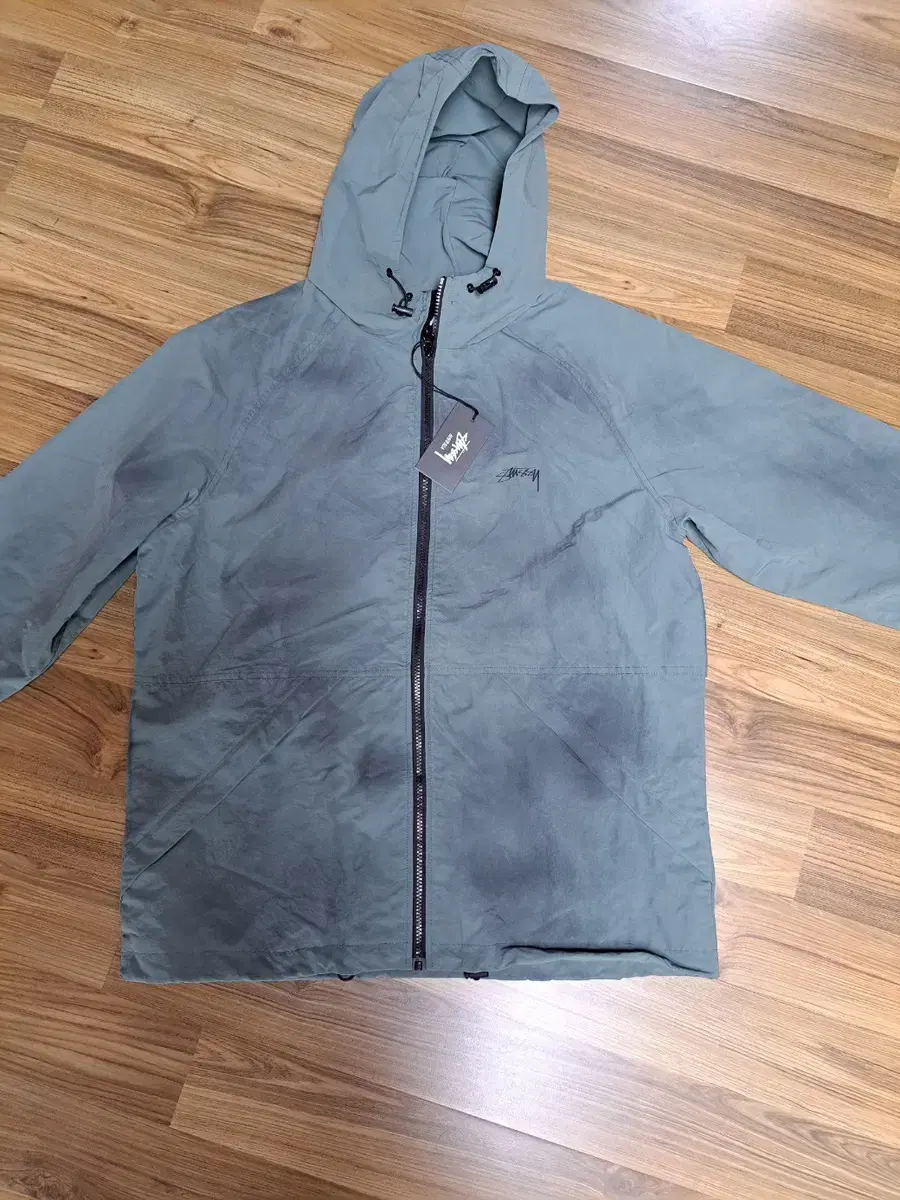 (New) Stussy Wave Dye Jacket Gray XL