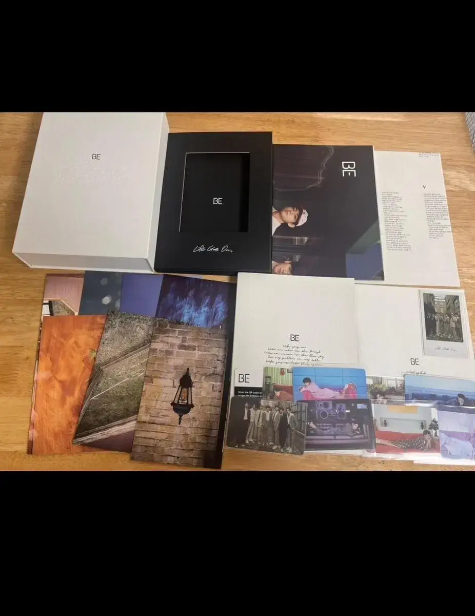 bts bangtan bts be album deluxe weverse pre-order benefit photocard full set wts