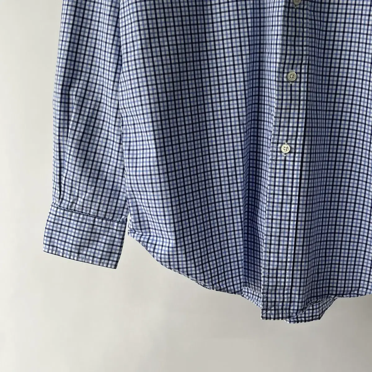 POLO RALPH LAUREN cotton100% check shirt