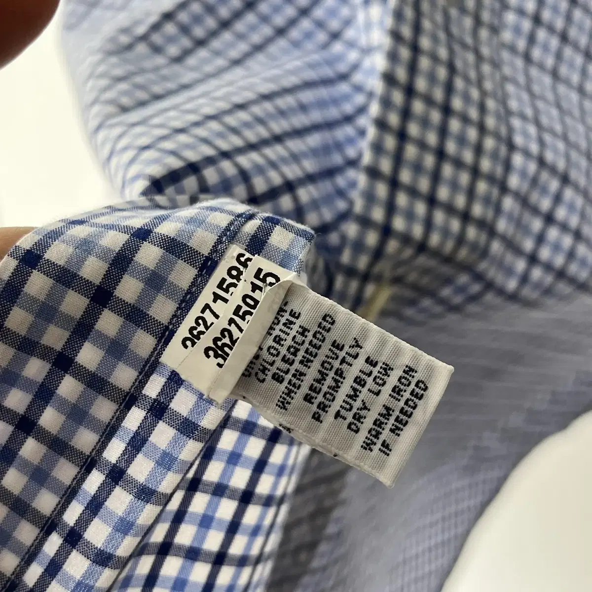 POLO RALPH LAUREN cotton100% check shirt