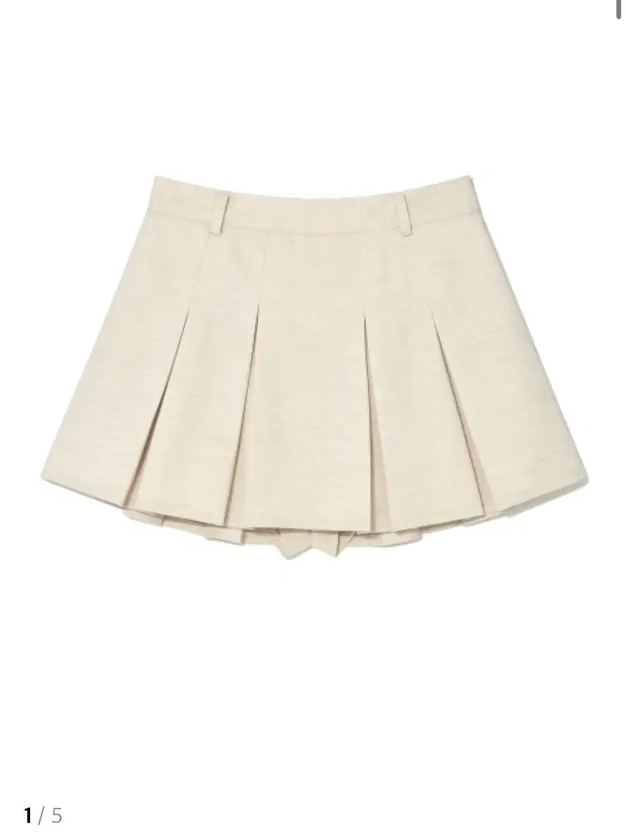 글로니 ivy pleated mini skirt(oatmeal) 팔아요