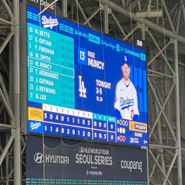 MLB 서울시리즈 지류티켓 3/20, 3/21 모두 구합니당