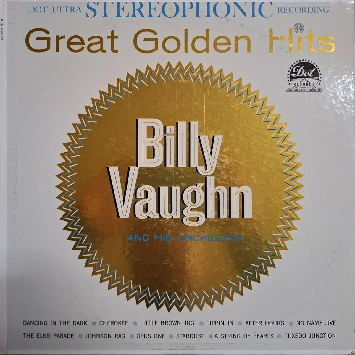 미국원반/Billy Vaughn - Great Golden Hits LP