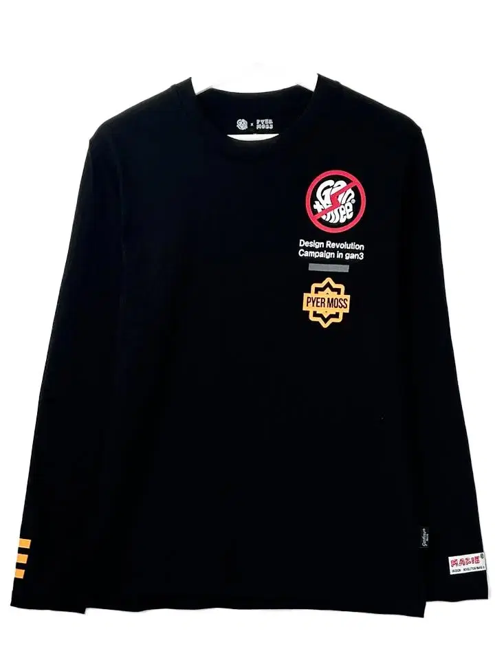 M Firemoss Long Sleeve Black