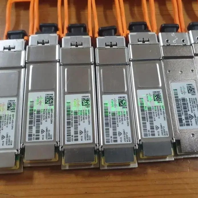 CISCO 40G QSFP 광모듈, 지빅 - QSFP-40G-CSR4