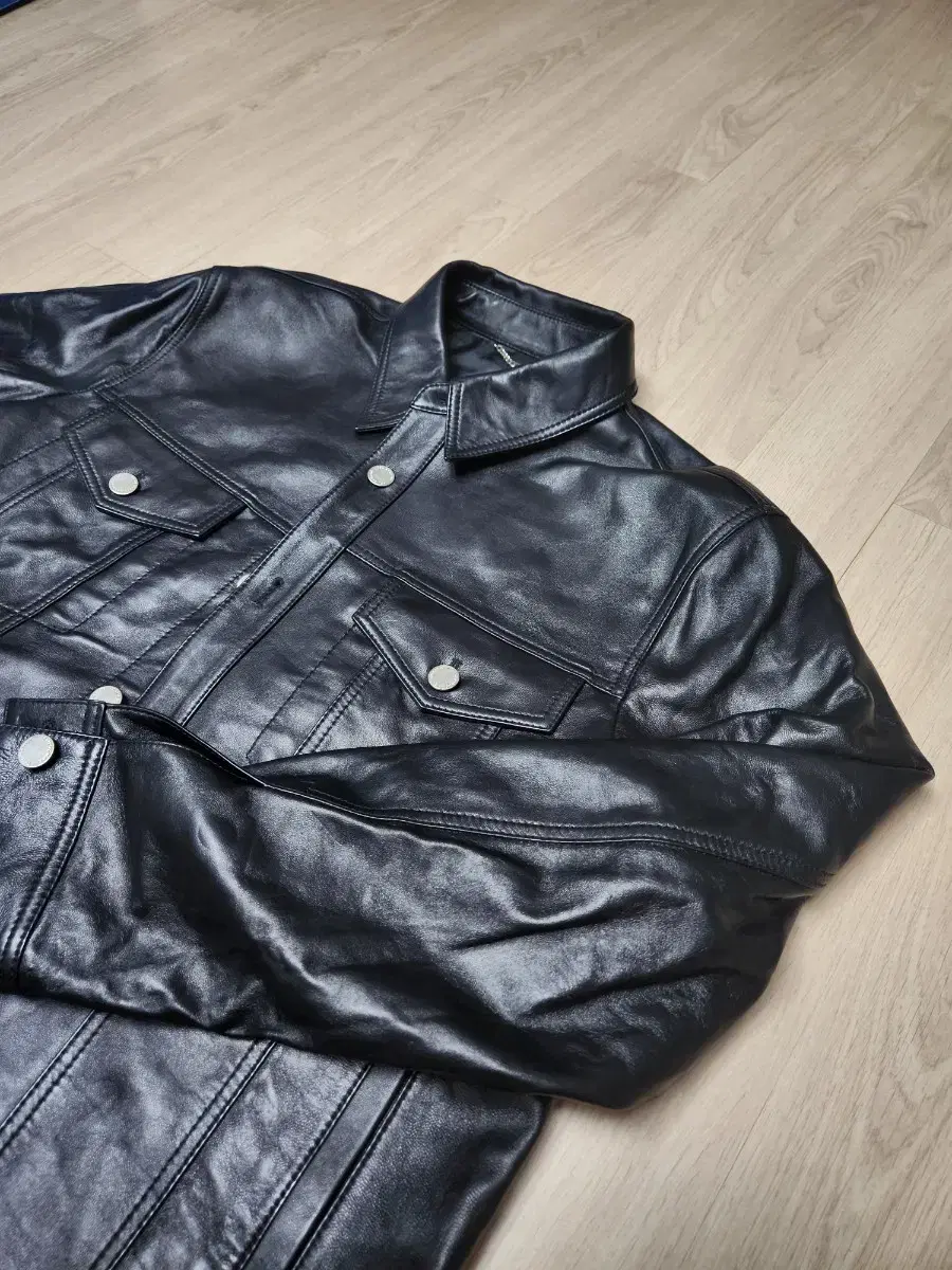 [Solid Homme] Leather jacket unworn and brand new