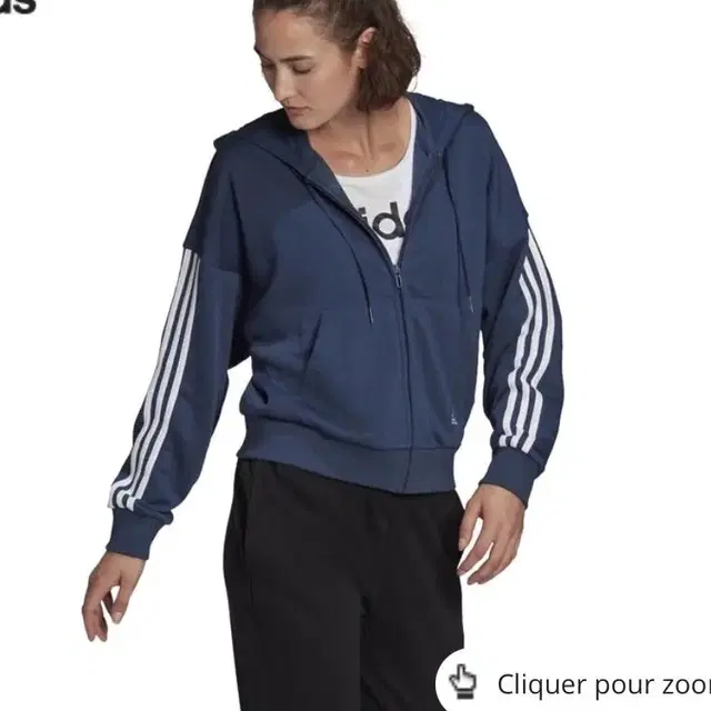 아디다스 후드집업 L ADIDAS ESSENTIALS CUT