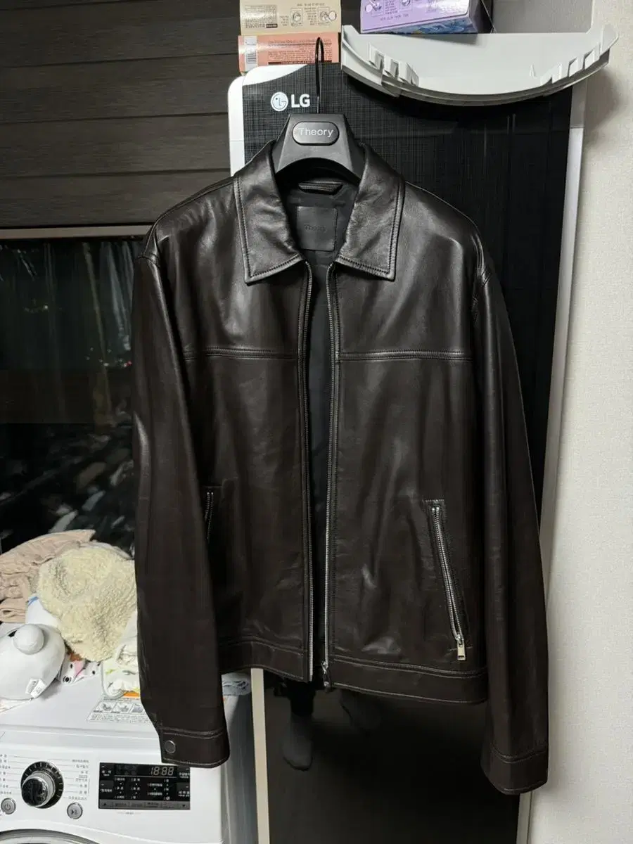 Terry Leather Jacket