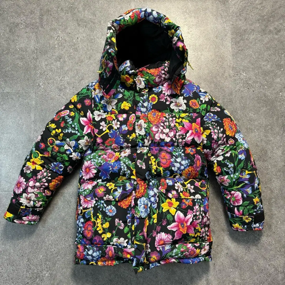 Gucci x The North Face Floral Down Jacke