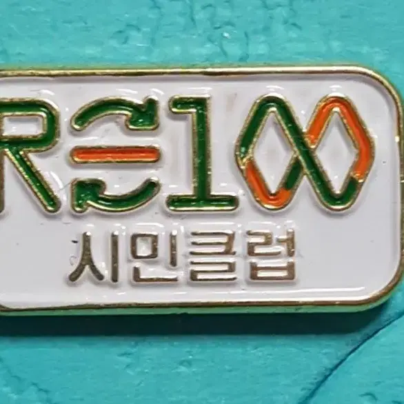 (0084) RE100 시민클럽 배지(뺏지)