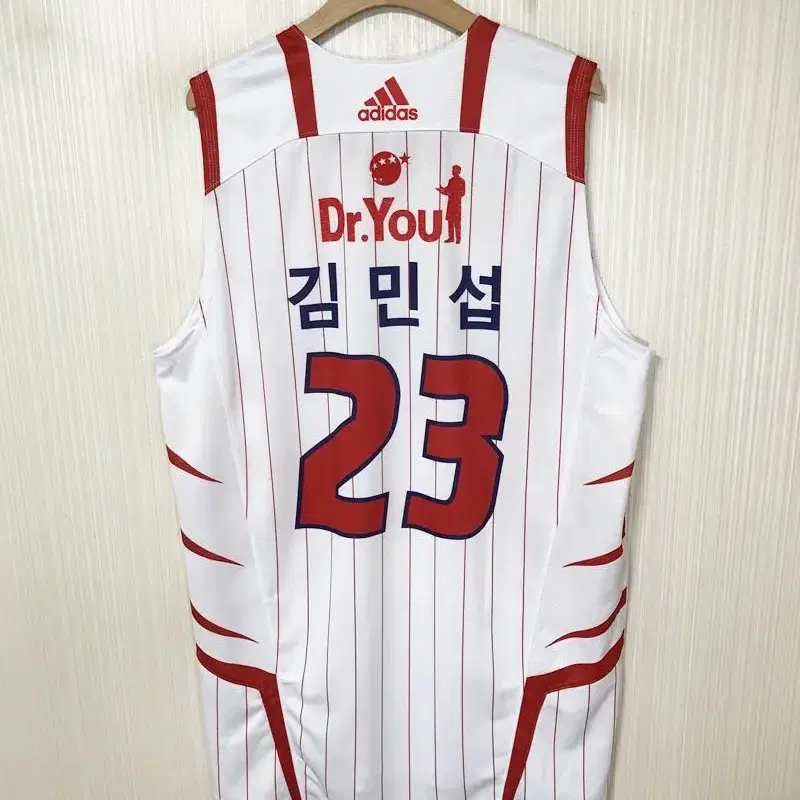 KBL 아디다스 고양 오리온 오리온스 선수실착유니폼 #23 김민섭