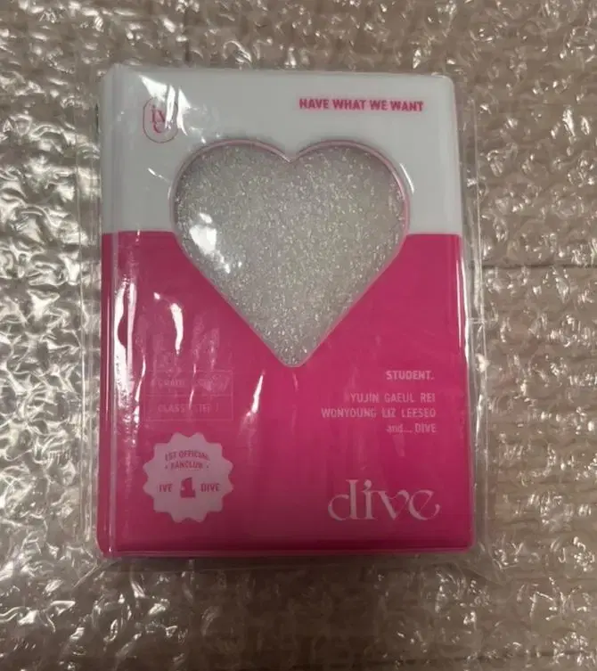 Ive Dive 1 collect book collectbook photocard Archived Unused