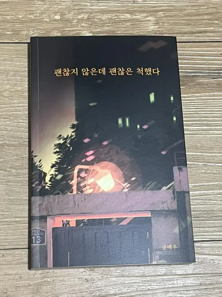 괜찮지 않은데 괜찮은 척했다 글배우 에세이