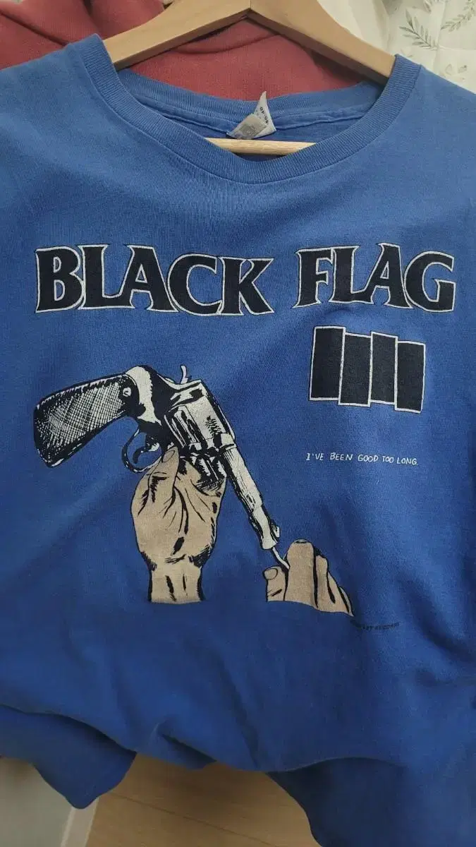 (XL) 90s 80s Black flag 빈티지 밴드티