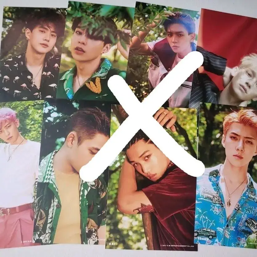 EXO 엑소 4x6 sd 인화사진