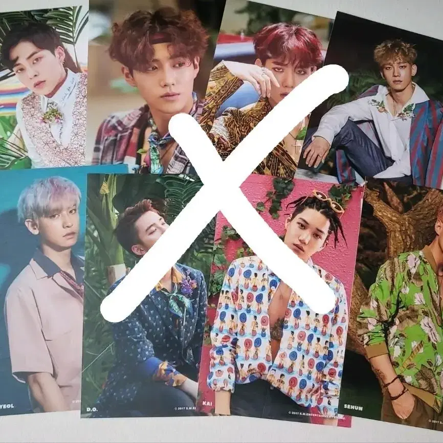 EXO 엑소 4x6 sd 인화사진