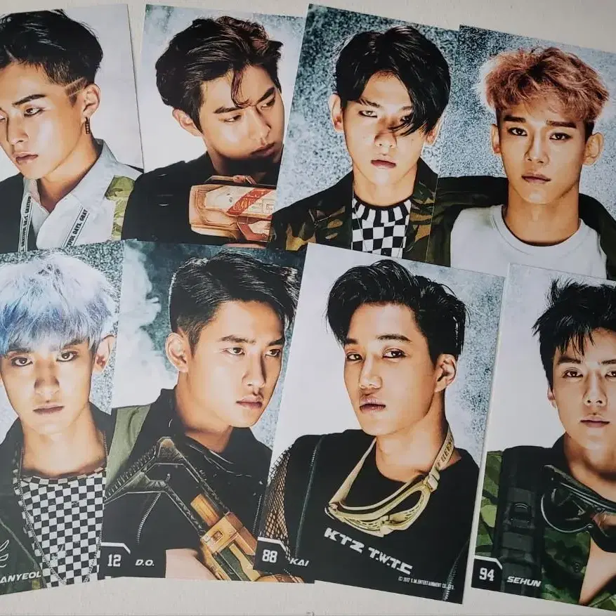 EXO 엑소 4x6 sd 인화사진