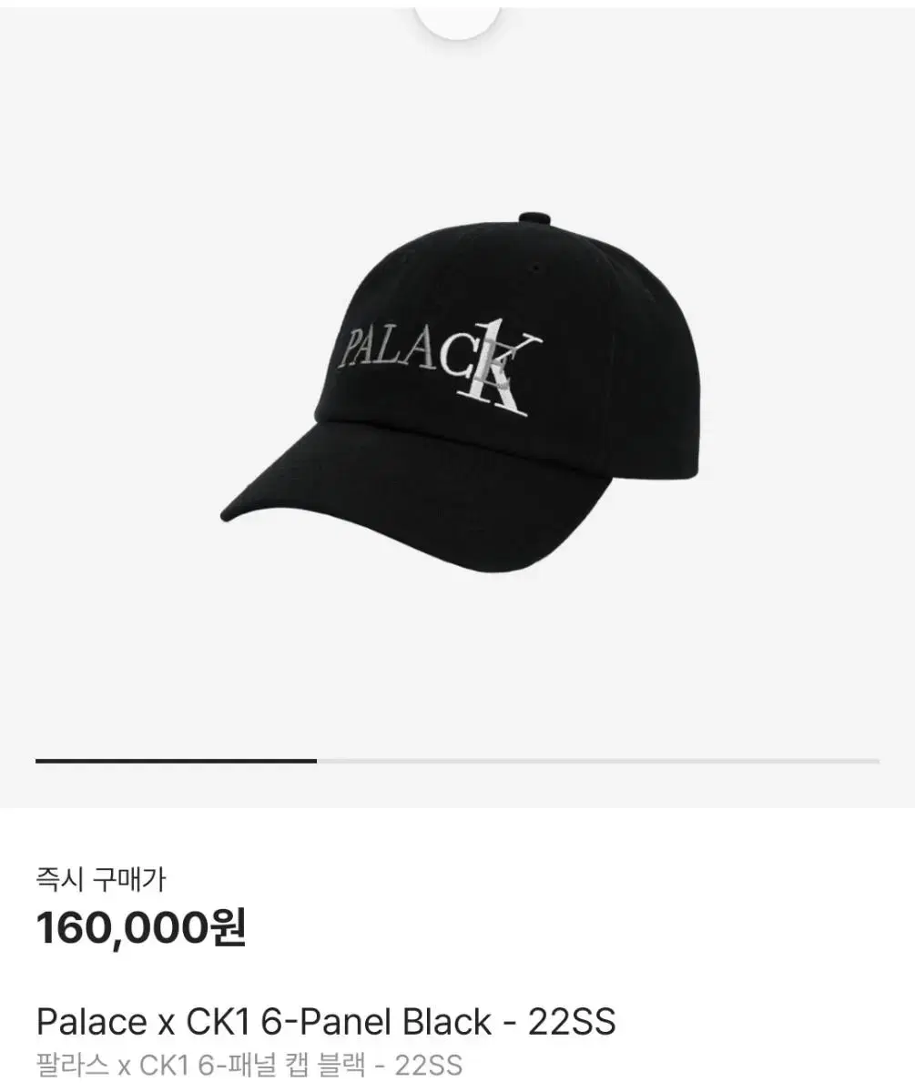 Palace CK hat