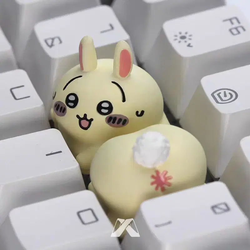 [Harajuku] Munjakgui Chiikawa butt keycaps (3col)