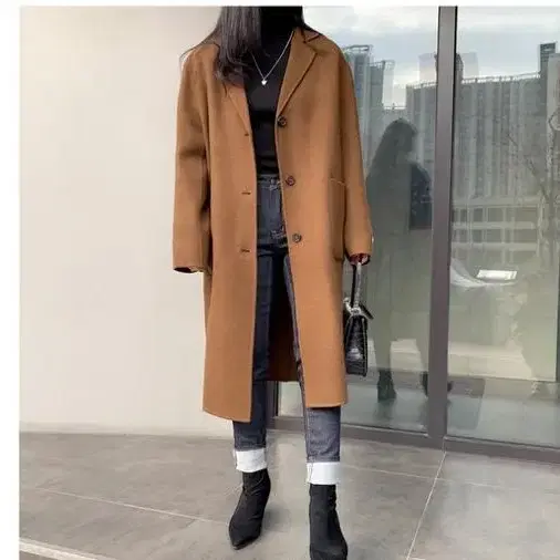 (어나더라벨) Coat, 핸드메이드 싱글 코트