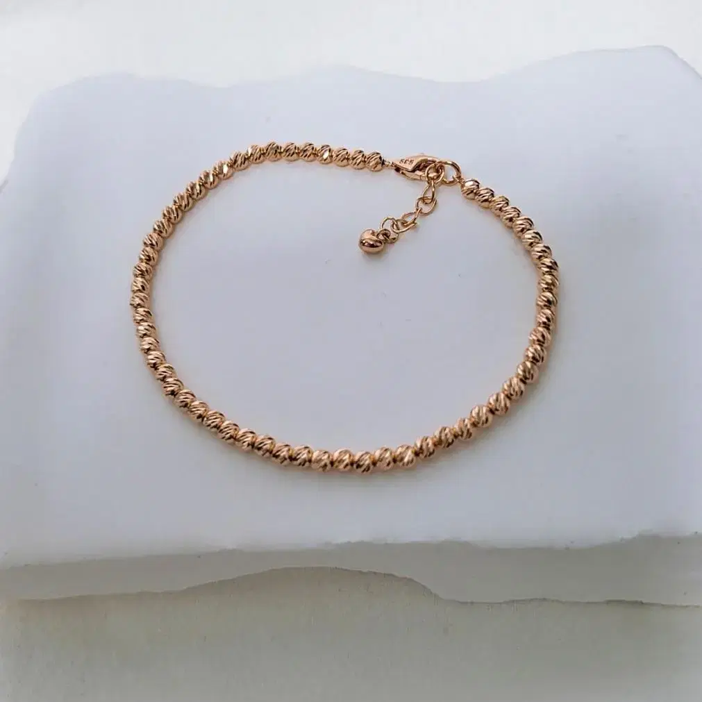 14k 레인볼팔찌 3mm