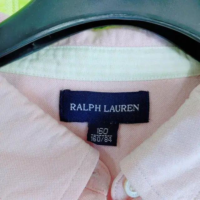 RALPHLAUREN 랄프로렌 여성(아동) 연핑크 긴팔셔츠