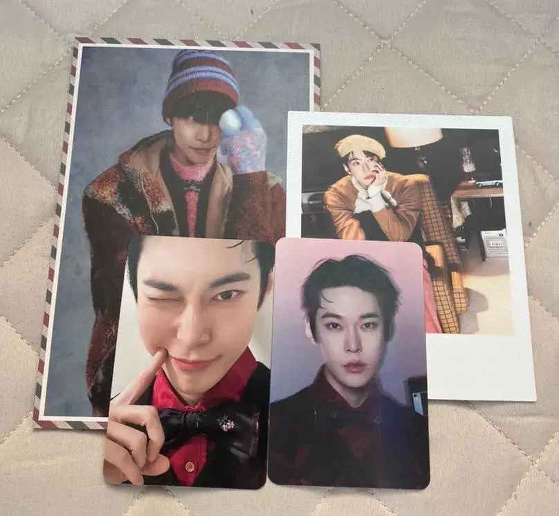 NCT 127 doyoung stereo photocard, postcard, pola, pre-order benefit bulk WTS