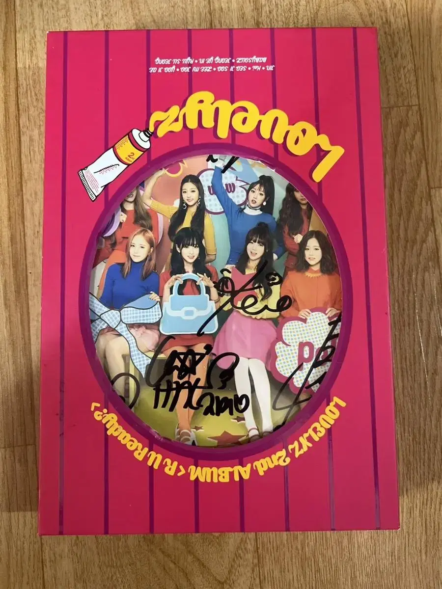 Lovelyz Lovelyz handwritten sign album