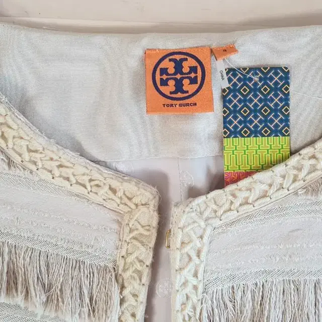 (새상품) $695 TORY BURCH 토리 버치 실크 숏자켓