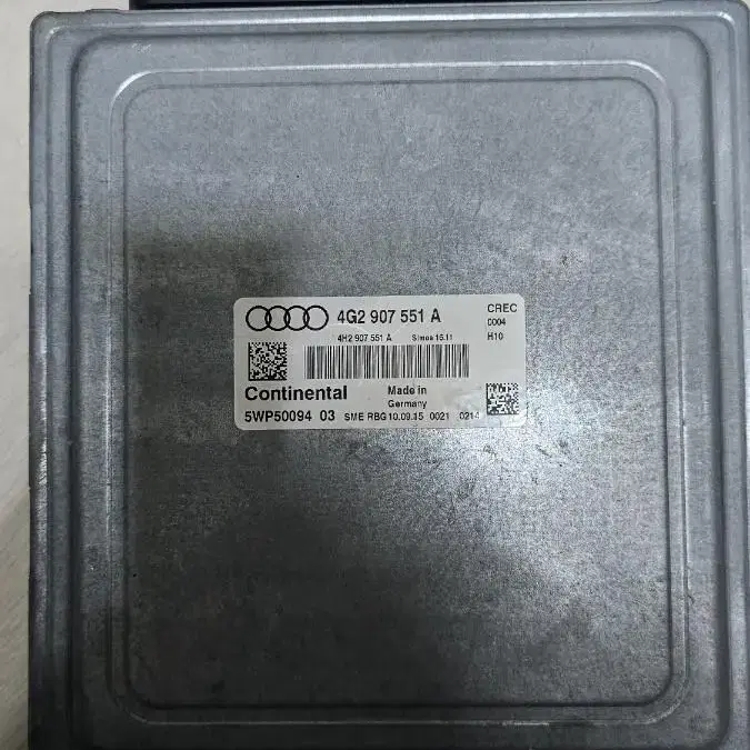 아우디 ecu 4g2907551a crec엔진 컴퓨터