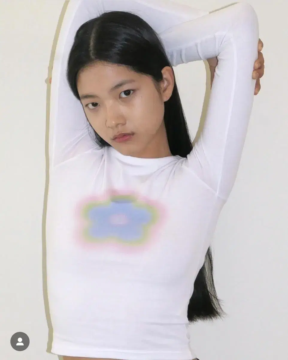 Nayeon Crew Blur T-shirt