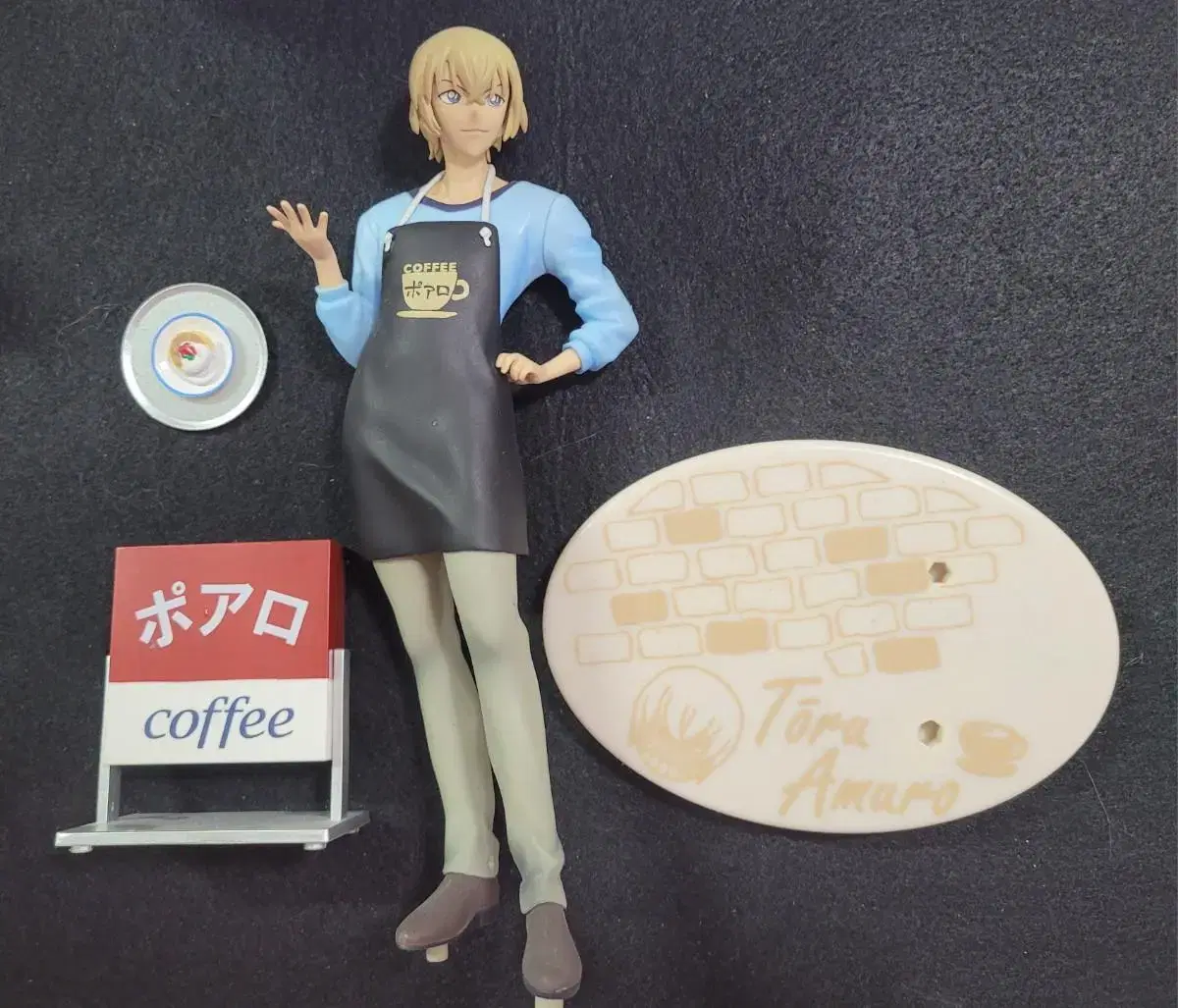 Detective Conan Poirot Cafe Figures Anime Amuro Touro for Sale Cheap