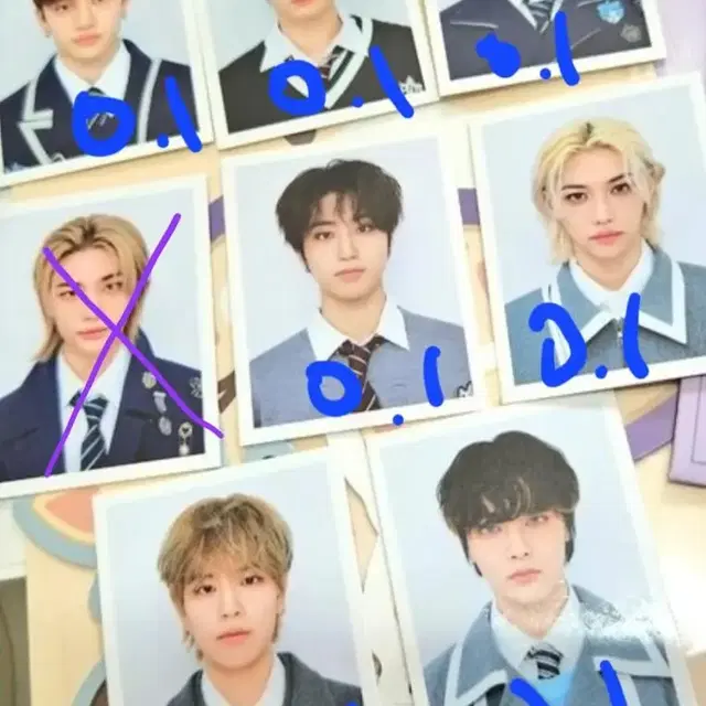 판매 스트레이키즈 Id photo card magic school