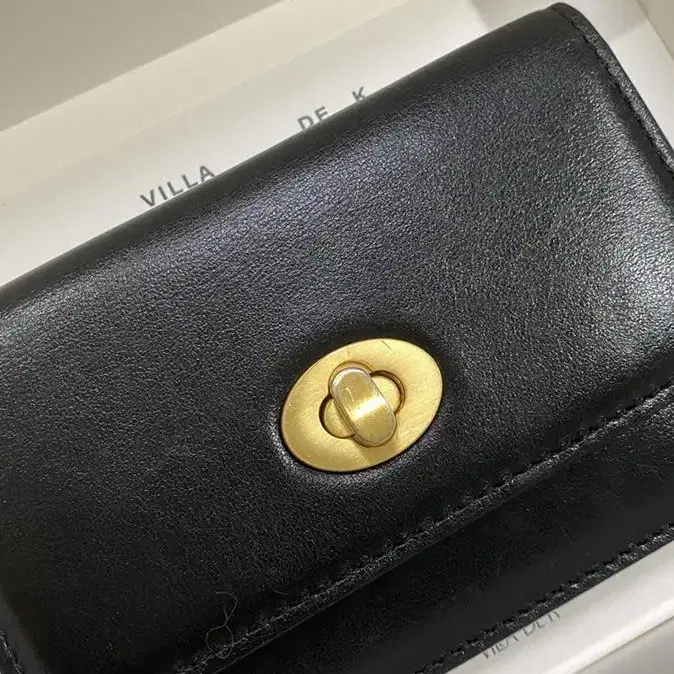 빌라드케이 classic mini purse gold