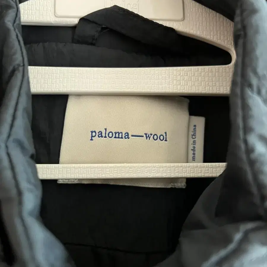 Paloma Wool 팔로마울 후드 스카프 나일론 퀼팅 자켓 S