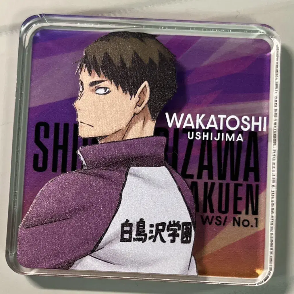 Haikyuu Ushijima Acrylic Block WTS