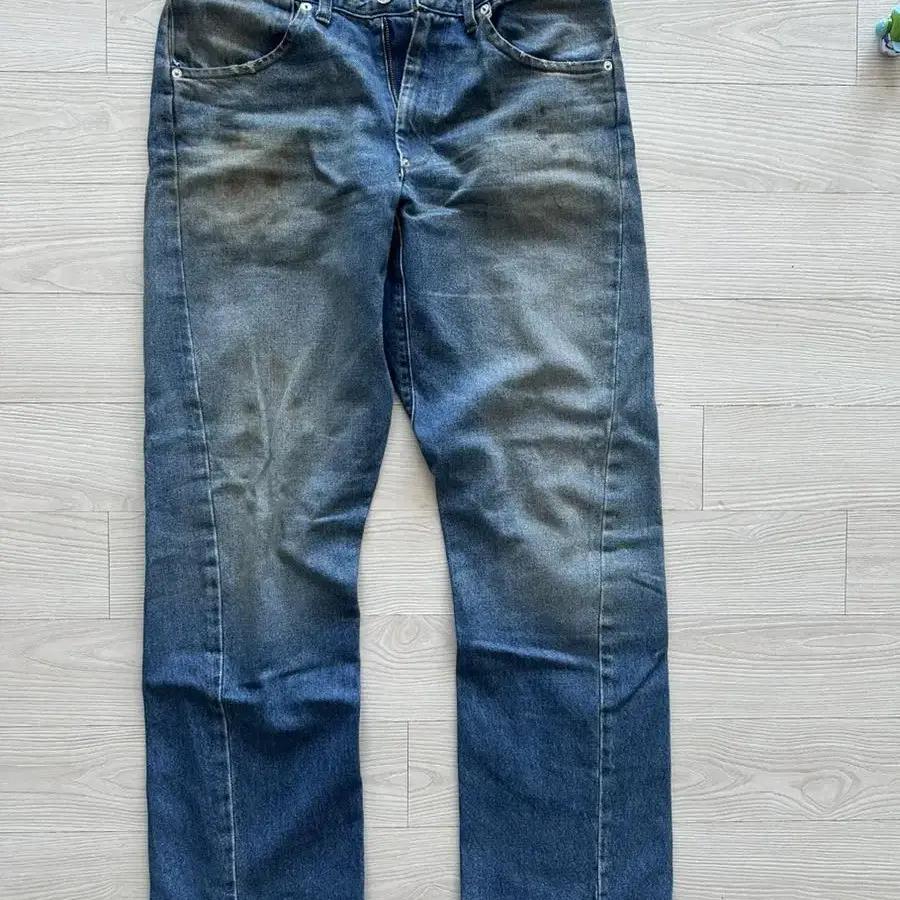 [33/32] GALLERY DEPT ZIP DENIM