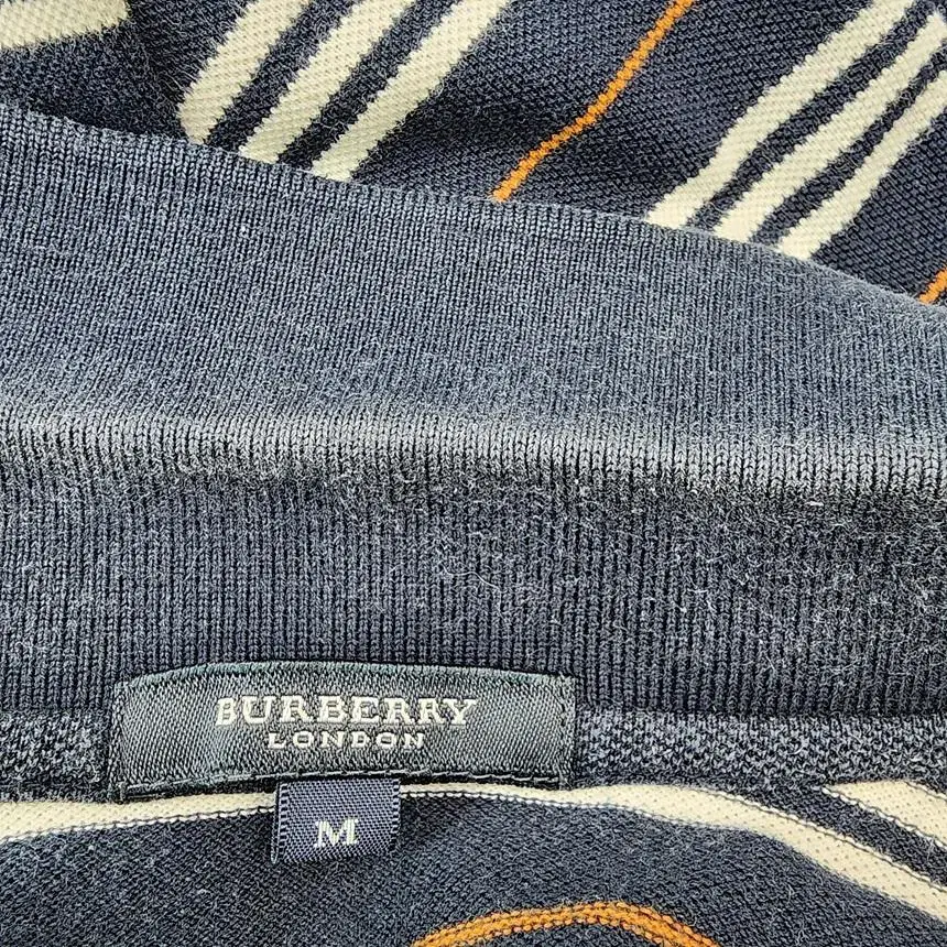 [M] BURBERRY 버버리 카라 반팔티 피케셔츠