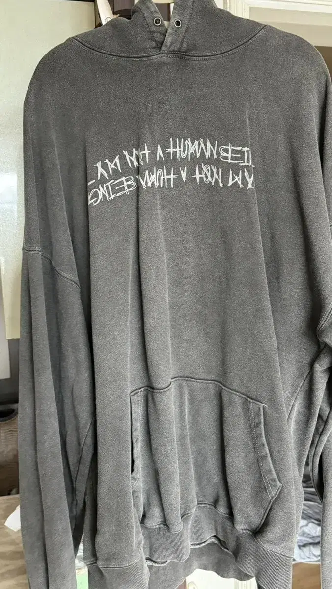 Ain't No Human Being XL Hoodie