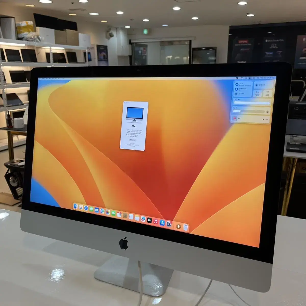 [5번] 2019 아이맥 27인치 램20GB 레티나 imac 올인원pc